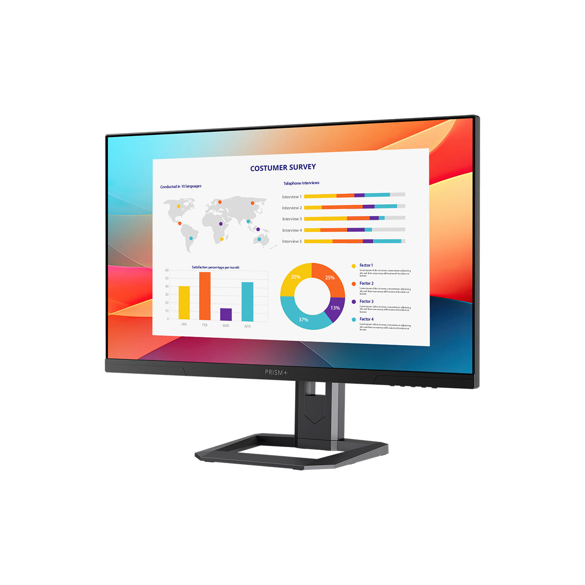 PRISM+ W270c PRO Monitor (27-inch, 144Hz)