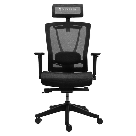 Omnidesk Embrace Pro Ergonomic Office Chair (Black, Mesh)