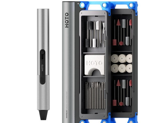 HOTO SNAPBLOQ™ R-A04 Electric Mini Rotary Tool Kit (38-Piece)