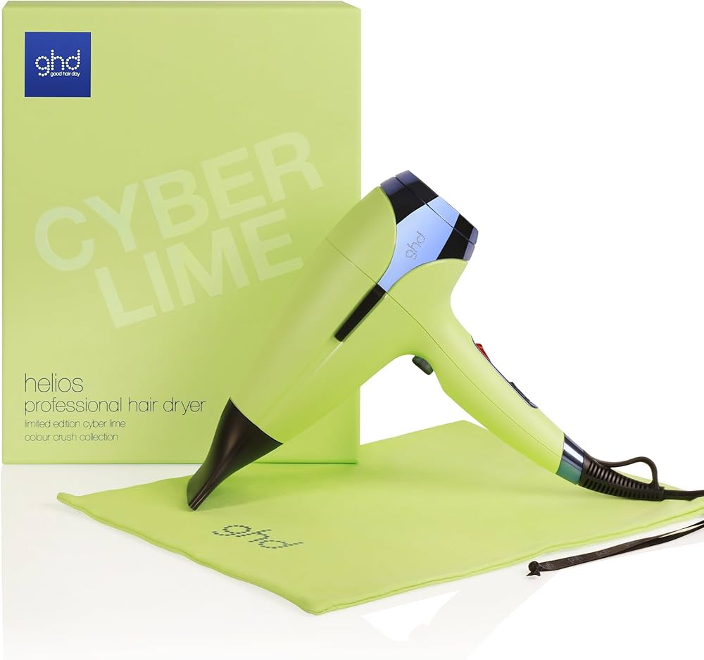 GHD Limited Edition Helios Professional Hair Dryer (Cyber Lime)