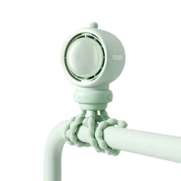 JisuLife Stroller Fan Life2S (5,000mAh, Mint Green)