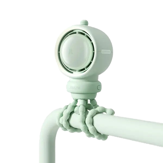 JisuLife Stroller Fan Life2S (5,000mAh, Mint Green)