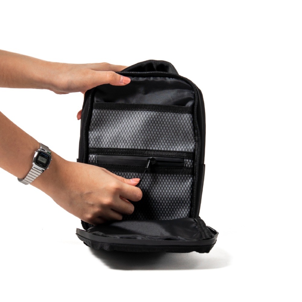 The Bold Mimic: Multi-Carry Sling/Backpack (Raven Black)