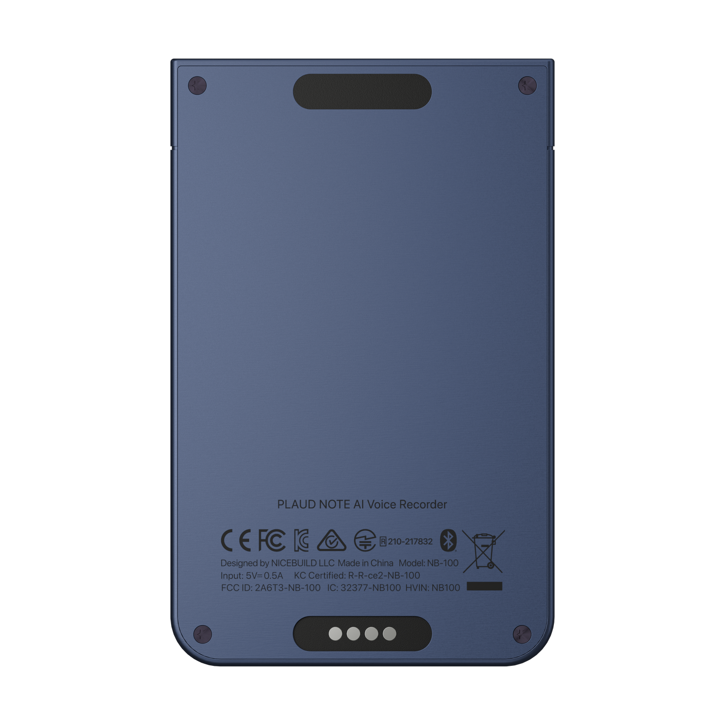 PLAUD NOTE AI Voice Recorder (Navy)