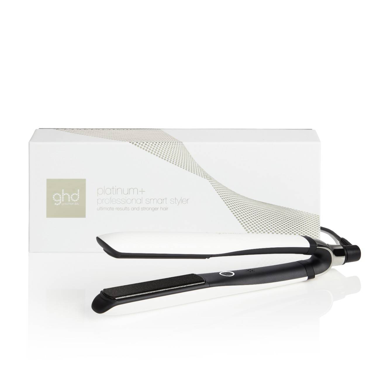 GHD Platinum+ Hair Straightener (White)