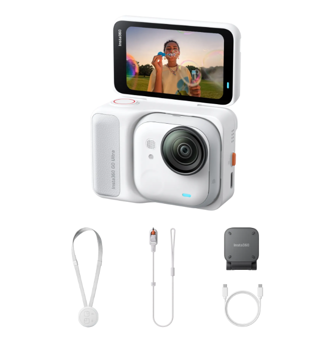 Insta360 GO Ultra Standard Bundle (Arctic White)