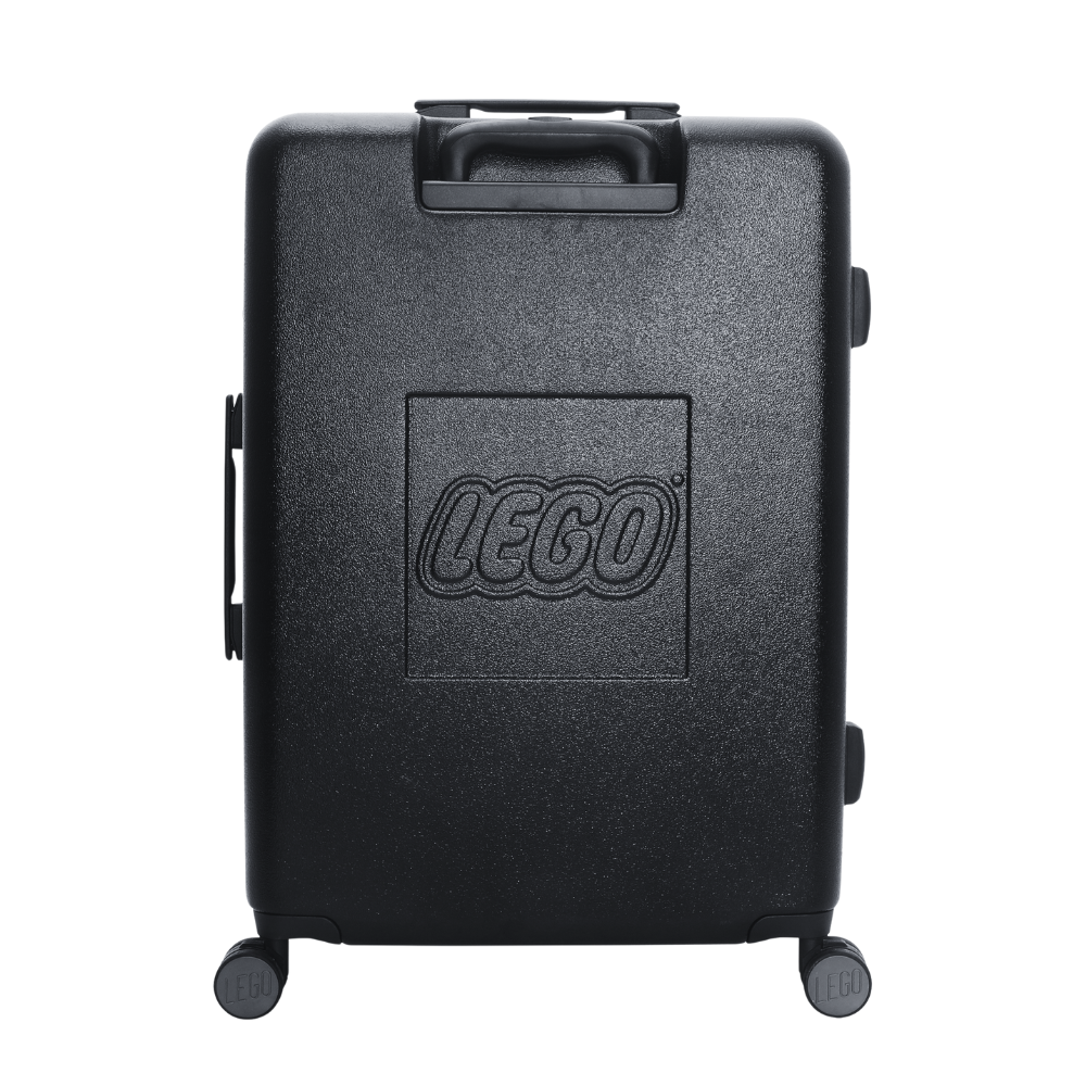 Lego Signature Brick 2x2 Trolley Double Wheels (Large, Black/Bright Red)