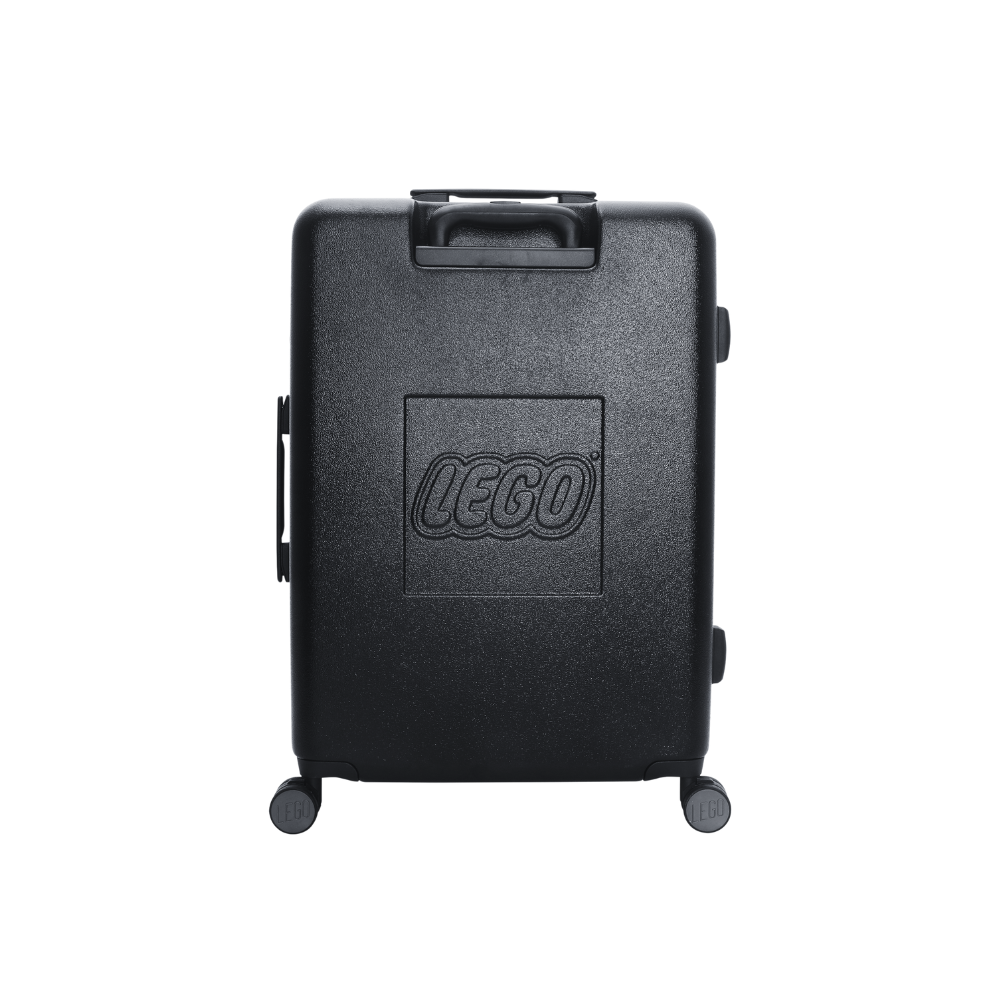 Lego Signature Brick 2x2 Trolley Double Wheels (Medium, Black/Bright Red)