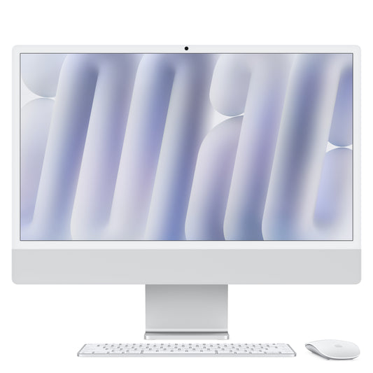 Apple iMac 24-Inch (M4 Chip, 8-Core CPU And 8-Core GPU, 256GB Silver)