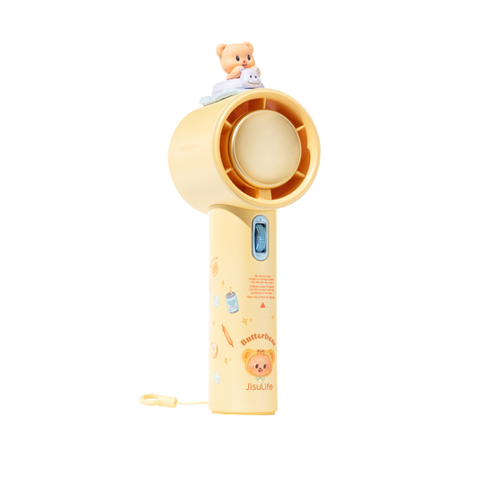 JisuLife Handheld Fan Pro1 Mini Fan – ButterBear Edition (5,000mAh)