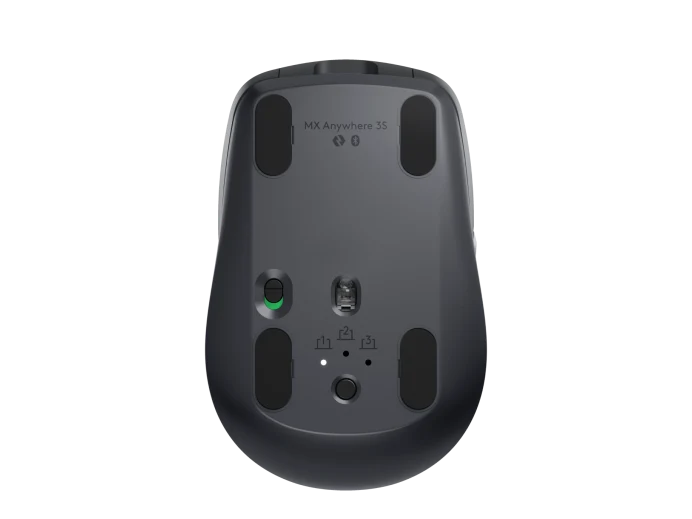 Logitech MX Anywhere 3S Wireless Bluetooth Silent Mouse (Graphite)