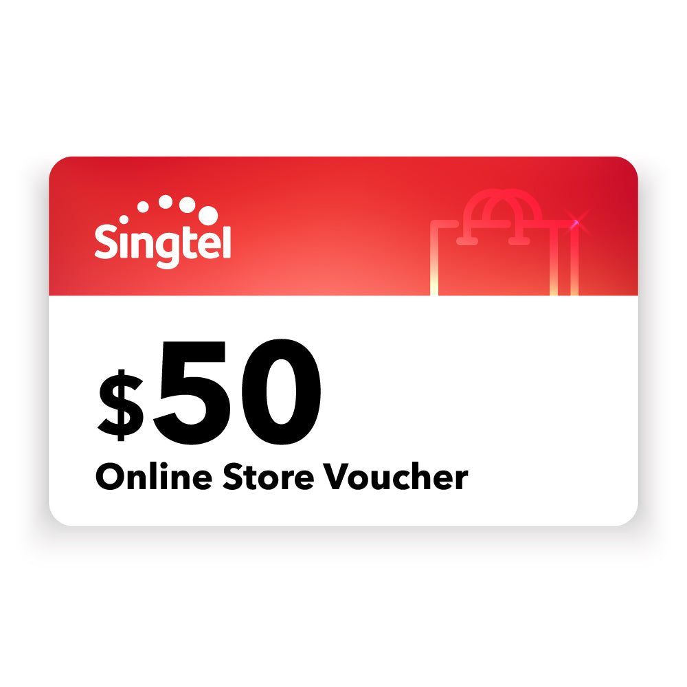 Singtel Online Store Voucher $50