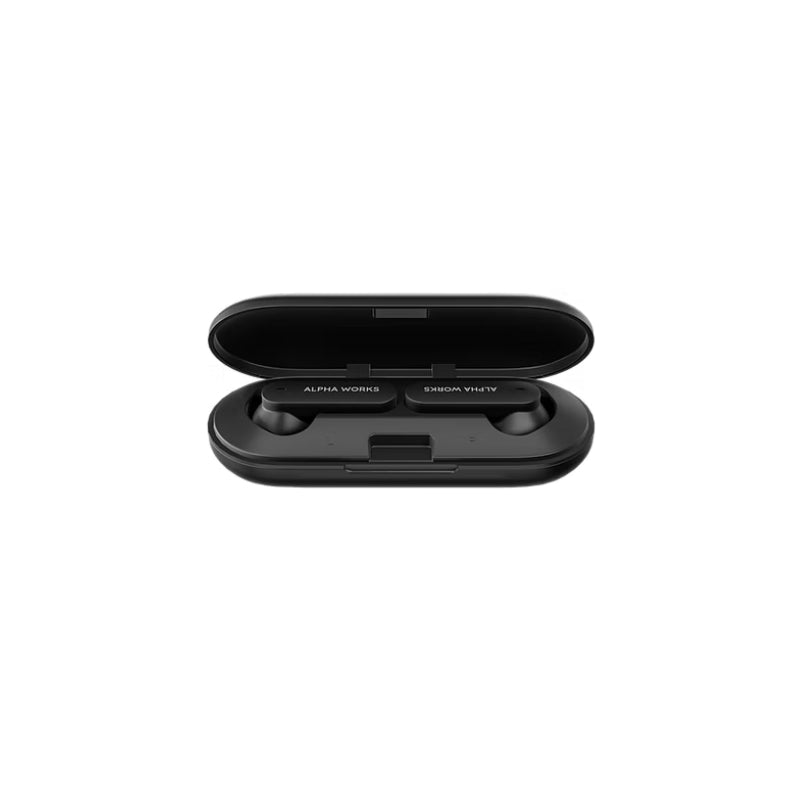Alpha Works Curve200 True Wireless Earbuds (Black)