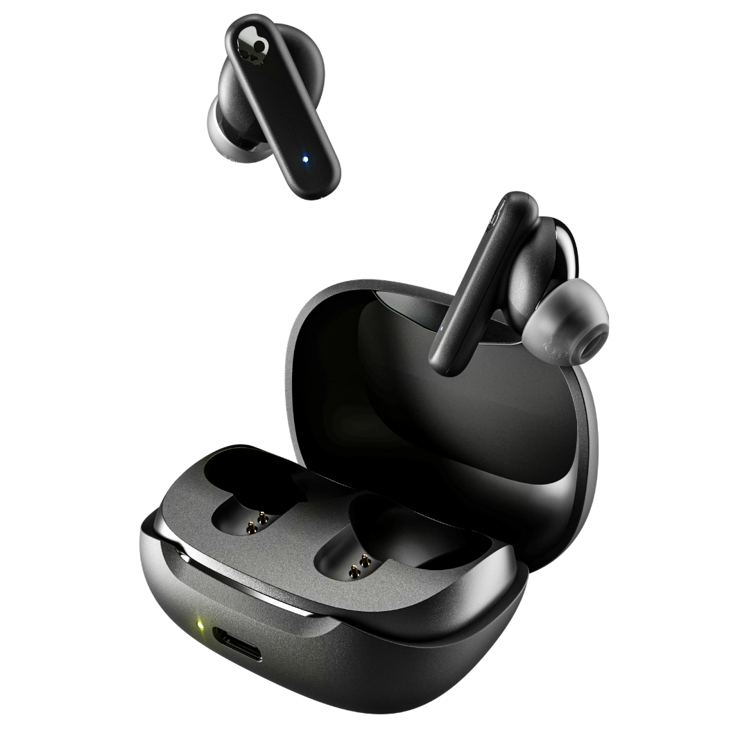 Skullcandy Smokin Buds True Wireless In-Ear Earbuds (True Black)