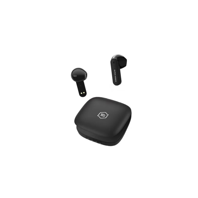 Alpha Works Curve100 True Wireless Earbuds (Black)