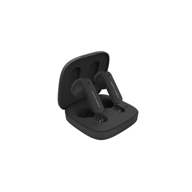 Alpha Works Curve100 True Wireless Earbuds (Black)