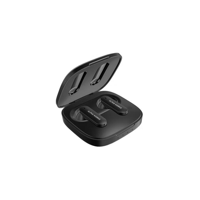 Alpha Works Curve100 True Wireless Earbuds (Black)