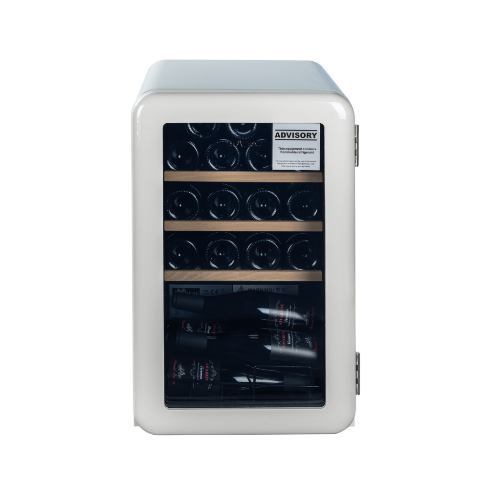 Chateau 24 Bottles Wine Cooler (Cream)