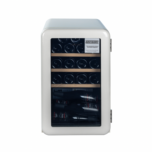 Chateau 24 Bottles Wine Cooler (Cream)