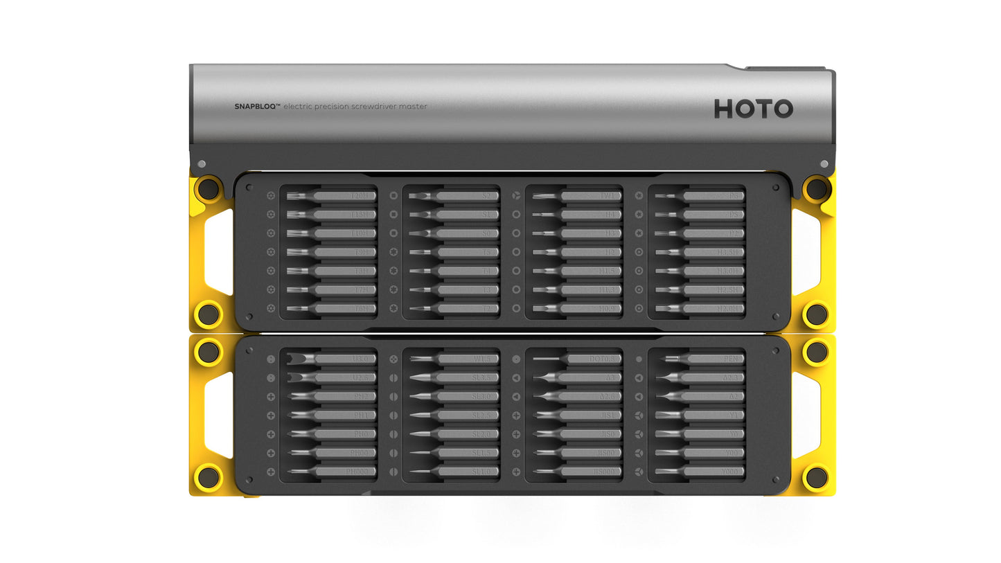 HOTO SNAPBLOQ™ S-A01 Electric Precision Screwdriver Master Set