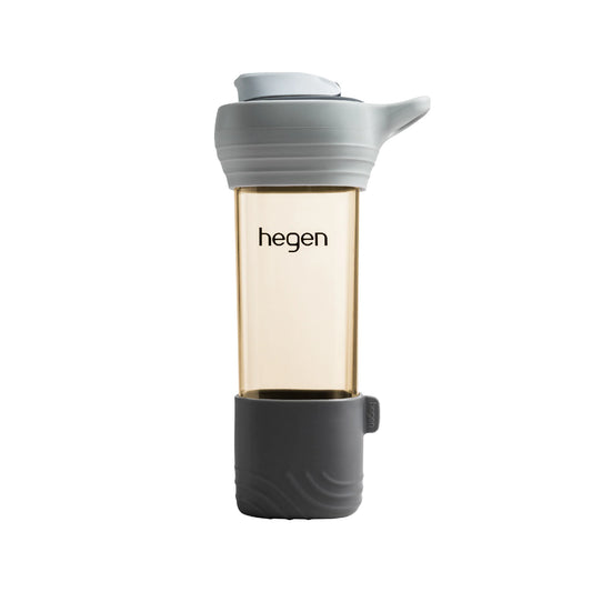Hegen PCTO™ 450ml/15oz Lifestyle Bottle PPSU with Loop and Boot (Slate Grey)