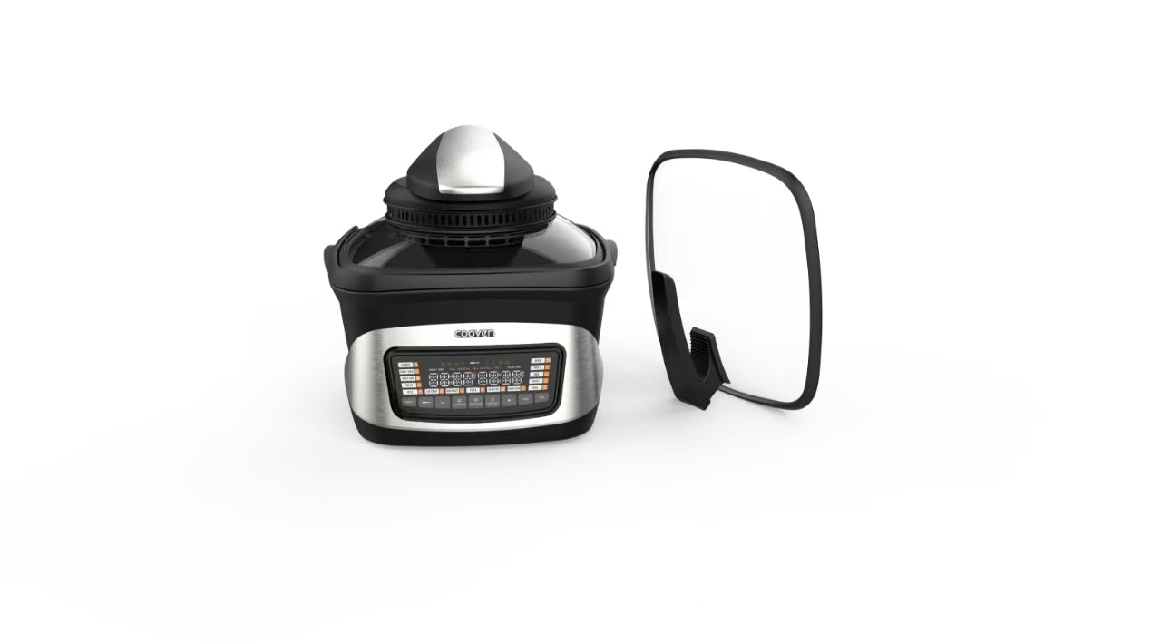Cooven Food Engine + Grill Pot Bundle (Black)