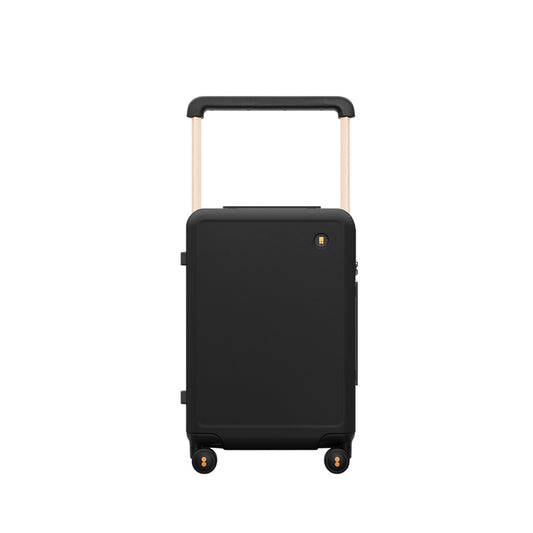 LEVEL8 Polaris Trolley Luggage Case (20-inch, Black)
