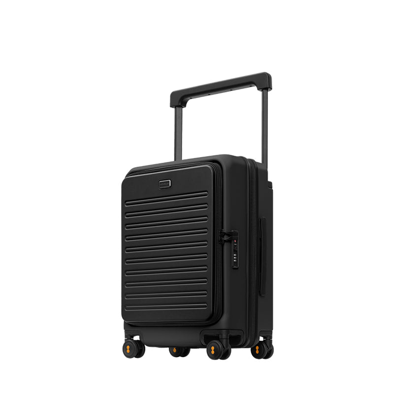 LEVEL8 Adventure Trolley Luggage Case (20-inch, Black)