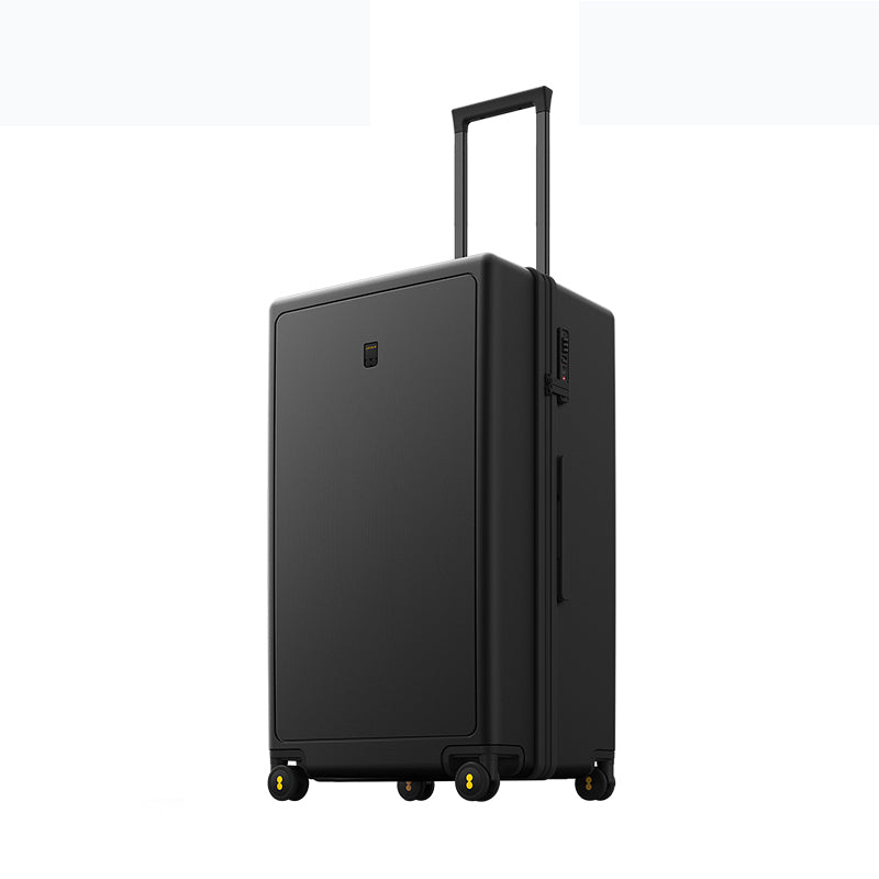 LEVEL8 Luminous Textured Collection 26-inch Luggage (Black)