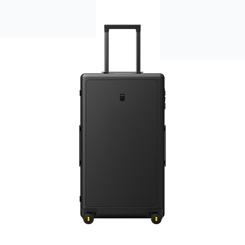 LEVEL8 Luminous Textured Collection 26-inch Luggage (Black)