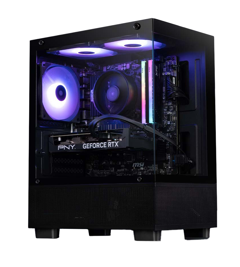 AFTERSHOCK Rapid Glass (Ryzen 5 5600 + RTX 4060)