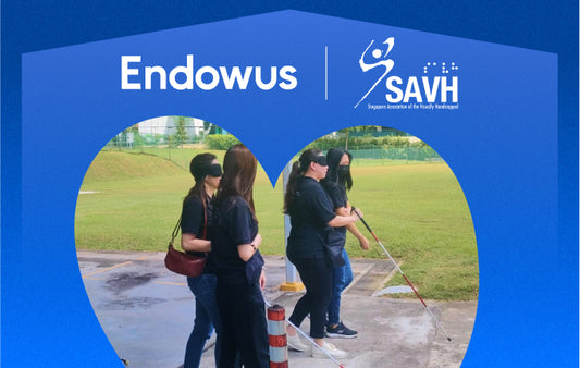 Donate to Singapore Association for the Visually Handicapped (Endowus Gives Back)