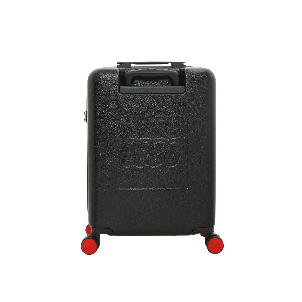 Lego Signature Brick 2x2 Trolley Double Wheels (Cabin, Black/Bright Red)
