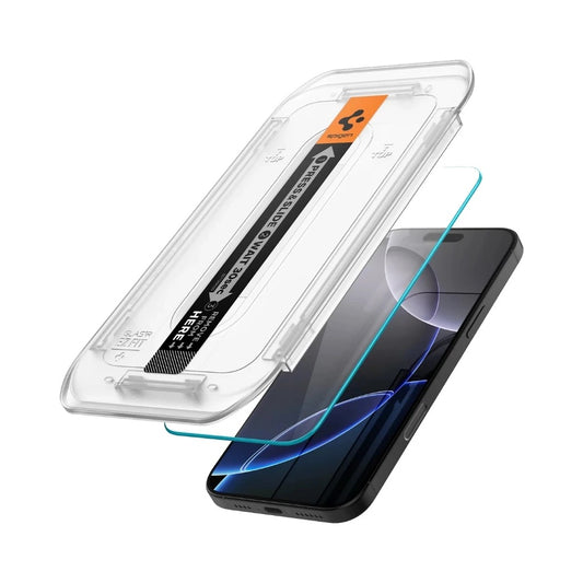 Spigen iPhone 16 Pro Max Tempered Glass EZ Fit AGL07914